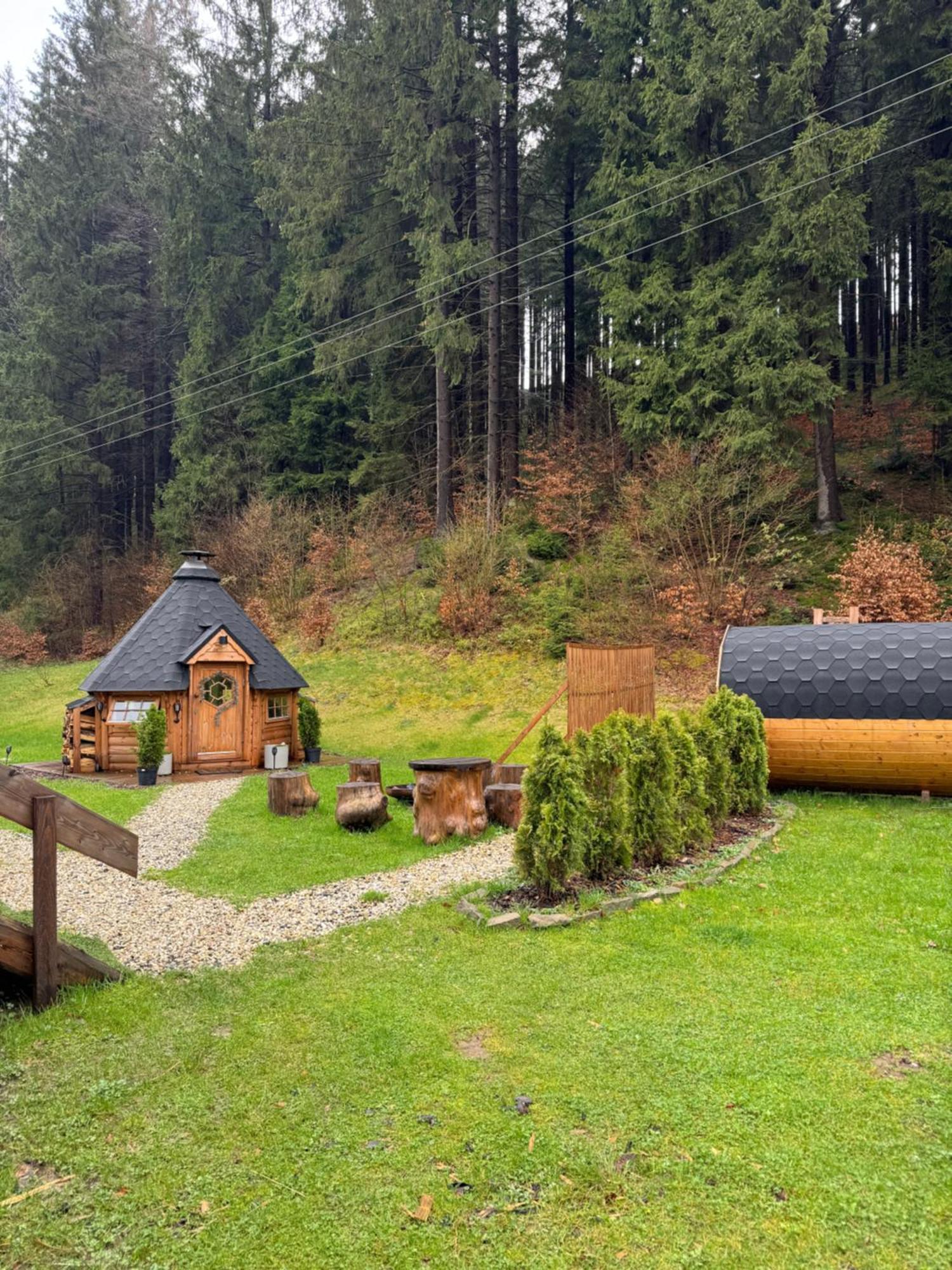 Villa Tiny House Velké Karlovice Exterior foto