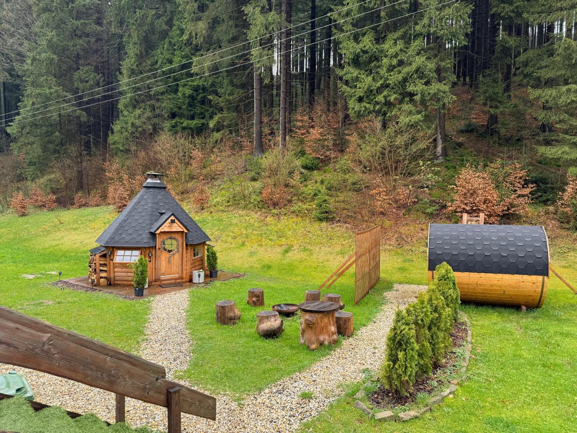 Villa Tiny House Velké Karlovice Exterior foto